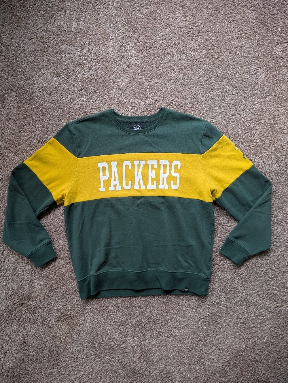 Green Bay Packers '47 Crewneck Women's XXL